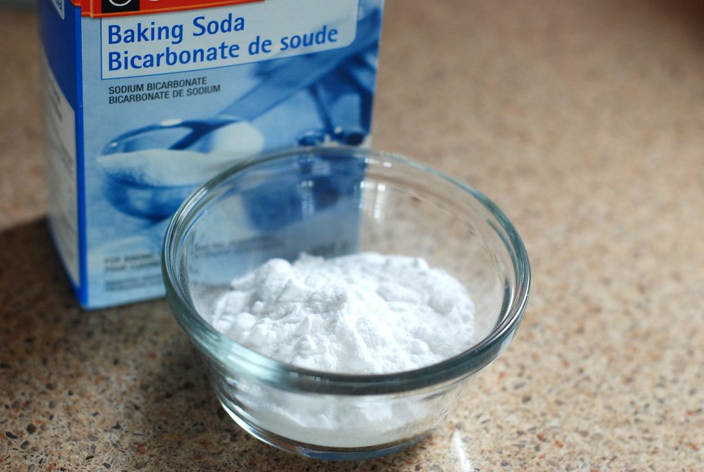 Baking soda is a great cleaning agent for dirty grills